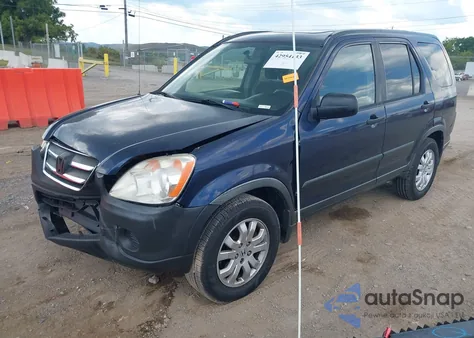 2006 Honda Cr-V Ex из США, поврежденный, VIN JHLRD78806C014019